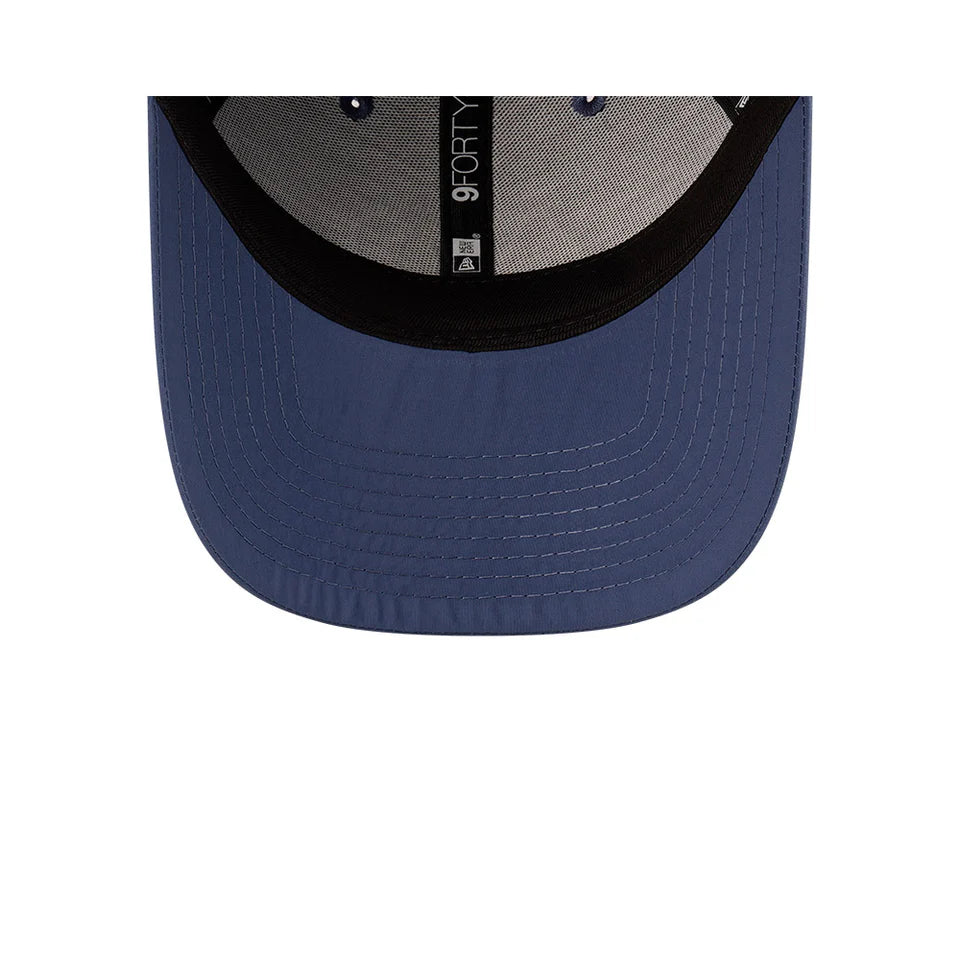 Australian Open Hat - 2025 Seasonal Performance Outline AO Indigo Blue Tennis 9Forty Strapback Cap - New Era